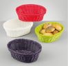 Sell LFGB standard pp plastic bread basket with low price oval shape