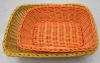 Sell LFGB standard pp plastic bread basket with low price retangular