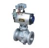 Sell Pneumatic flanged ball valve