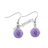 Sell shamballa crystal earrings