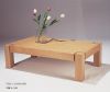 wooden coffee table