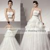 Sell CONIEFOX 90181 White Strapless Beaded Lace Wedding Dresses