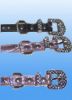 rhinestone buckle set dog collars