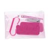 manicure set in PVC bag