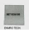 Wire mesh filters.
