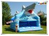 Sell shark inflatable party jumping castle/moonwalk/bouncer/house