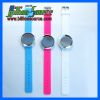 Sell silicone round mirror watch