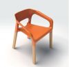 Sell new wood chair and plastic chair