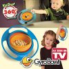 GYRO BOWL As Seen On TV NEW Kid-Proof Spill-Proof Bowl