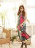 Sell Bohemian/printed pure silk/big flower long dress/long skirt