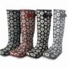 Printed Women's Rain Boots