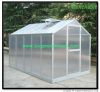 Sell DIY Hobby Garden Greenhouses kit in Aluminium frame, PC sheet