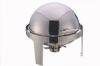 round stainless steel roll top chafing dish