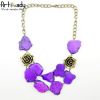 Sell rose design with stone necklace