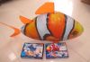 Free shipment 59' rc air swimmers rc flying clownfish rc flying shark