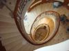 Sell beige marble steps stone spiral staircase