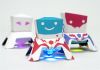 DIY paper art toy, mixed toys, 7 colour small night light, the light o