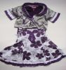 Chic Summer Flower Girls Dress Children Clothing