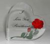 Provide acrylic rose gift, acrylic table-gift