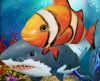 Wholesale air swimmers shark&clownfish