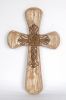 wooden cross wall plaque