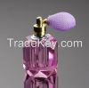 Sell gift set glass bottle with crystal caps for fragrance