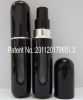 2011 new style empty refillable aluminium perfume spray atomizer