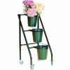 three bucket flower stand