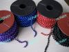 Sell Colorized Metal Bead Chain In Spool For Decoration