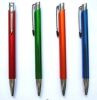 slim metal ballpoint  pen with painted color