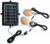 portable solar powered lighting system for home