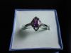 Sell Oval Cut Purple Amethyst Ring 4233