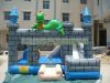 Inflatable Wizard's Castle and Slide