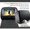 2 x 9inch Headrest Digital Screen DVD Player with Zip cover VH92