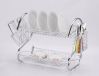 2012 new style square dish rack/drainer, plate rack/holder, kitchen rack