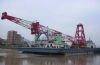 Sell 450ton self-propelled revolving floating crane