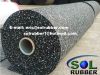 Rubber rolls flooring with EPDM flecks