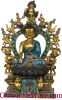 Sell Chinese China Cloisonne Copper Bronze Enamel Buddha