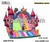 kids inflatable fun city, commercial inflatable bouncer for parks, inflatable trampoline toys
