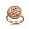Sell : designer 18k rose gold and diamond ring