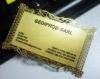 Sell Metal Business / Brass Business Card / Gold Card / Golden Card