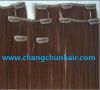 Sell Clip-in Hair Extension-100% Human Hair-Silky Straight