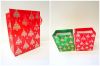 Sell cartoon colors folded paper christmas bag