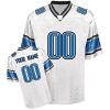 Lions Away Any Name Any # Custom Personalized Football Jersey