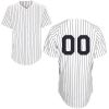 Yankees White Home Any Name Any # Custom Personalized Baseball Uniform