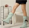 Sell Japanese style with bow inside woolen round pointy women's boot