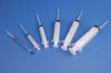 Disposable syringe 3 parts with CE , ISO