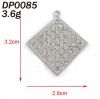 Sell 32mm Rhinestone Alloy Diamond Charms Pendant, Necklace Pendant