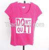 stock girl's youth silica printing t-shirt