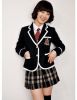 Sell primary School uniform 100% cotton, customized deisn